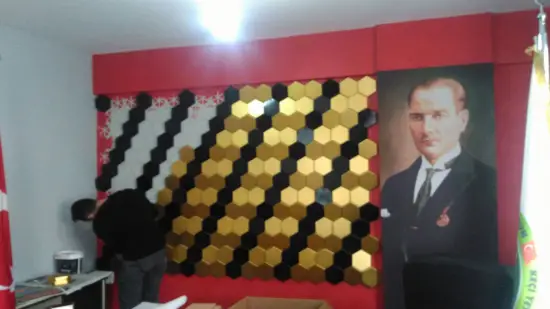 altıgen duvar paneli montajlarımız