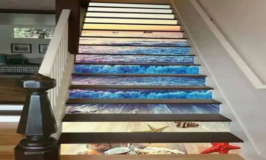 3d merdiven dekoru